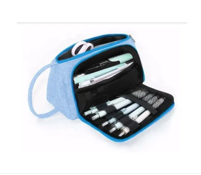 Organizador Lapicera C/ Agujeros Estuche Cosmetiquera Bolsa