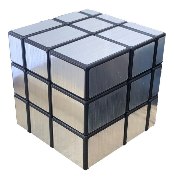 Cubo Rubik Magico Espejo Plateado 3x3 Cube Mirror 5.8cm