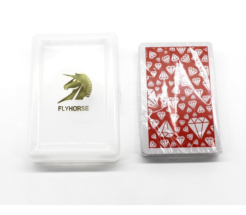 Baraja Poker Cartas Naipes Plastificada Estuche 4 Colores