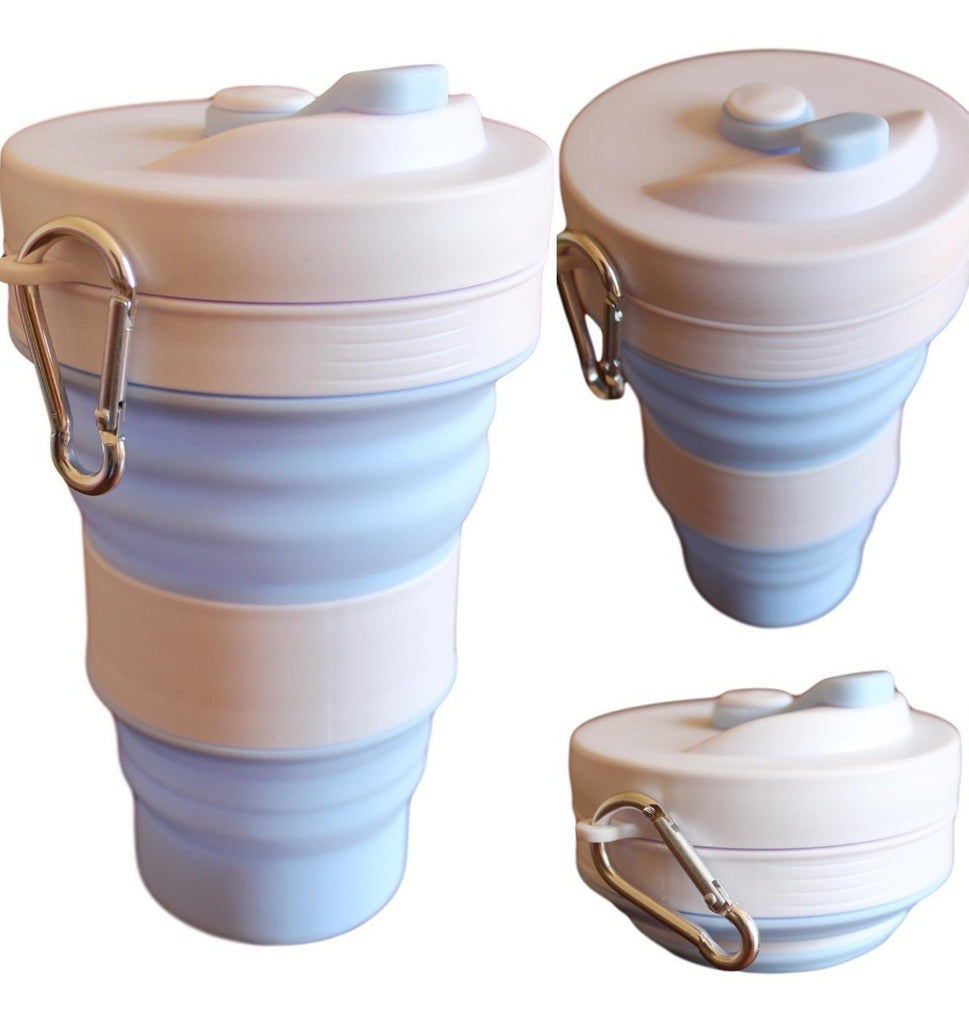 12 Vaso Térmico Jarro Café Taza Térmica Tapa Y Faja Silicona - $ 33.399