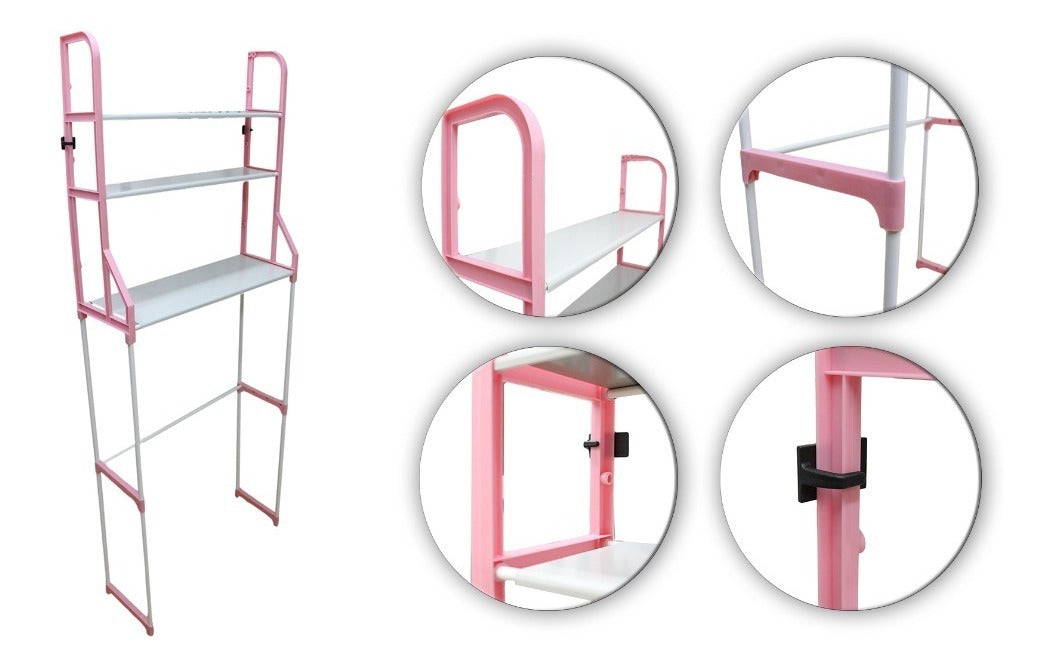 Estante Rack Organizador Para Baño Repisas Super Practico