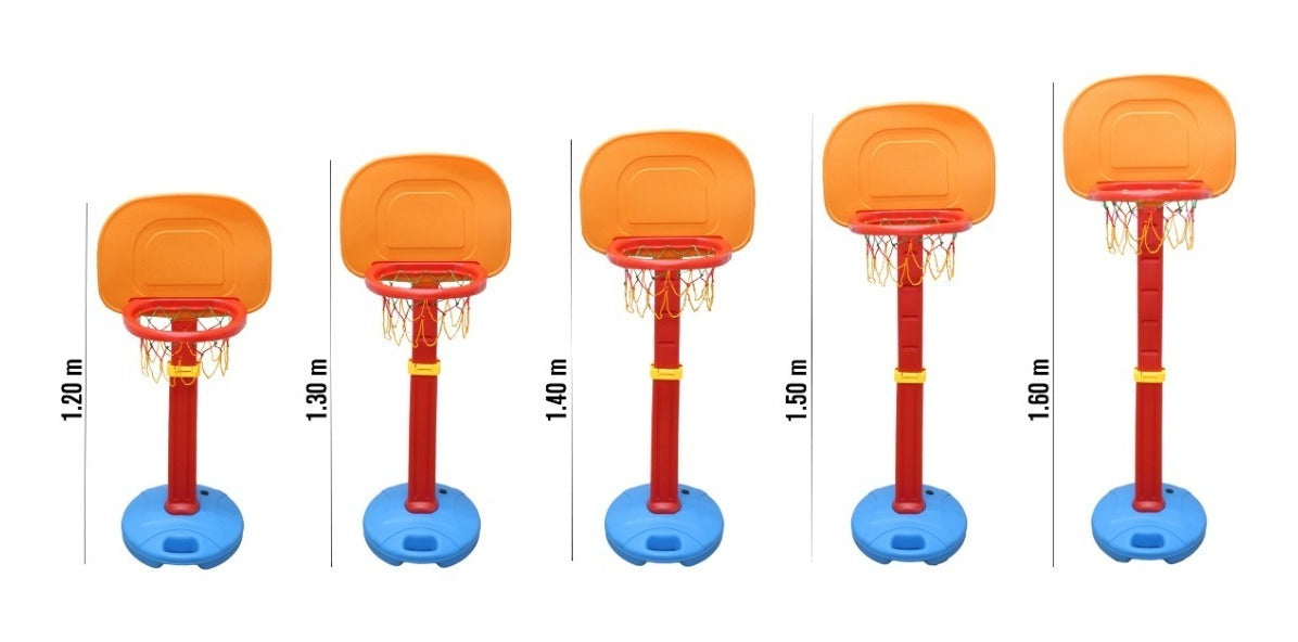 Canasta De Baloncesto Basketball Tablero 5 Posiciones Niños