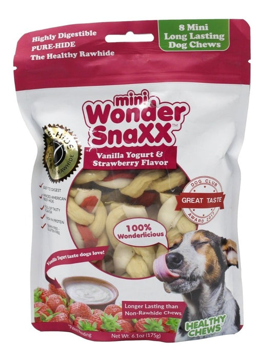 Carnaza Perro Mini Wonder Snaxx Crema D Mani Y Manzana 8 Pza