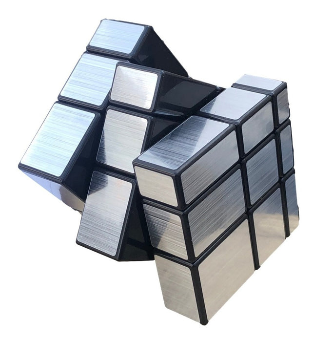 Cubo Rubik Magico Espejo Plateado 3x3 Cube Mirror 5.8cm