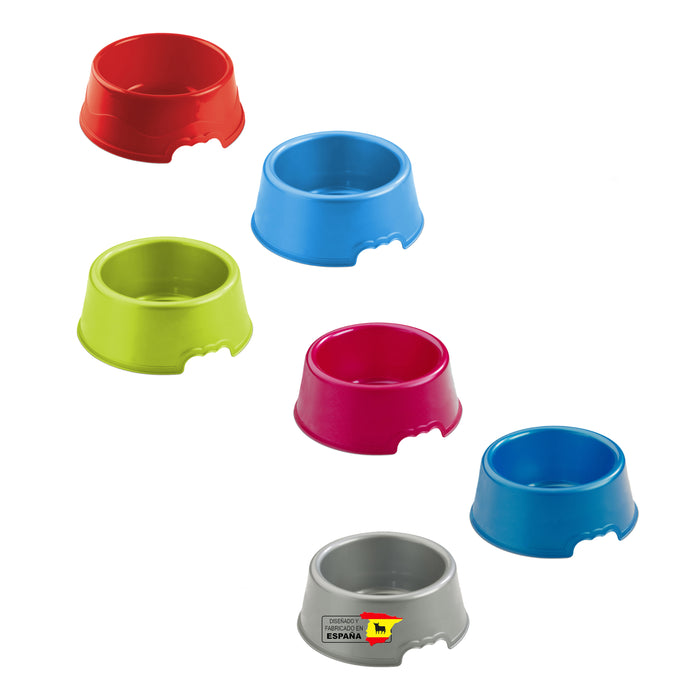 Plato Comedero Mascota Perro Gato Hecho en España 0.4L 15CmØ