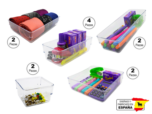 2 Cajas Organizador Latas Refrigerador BPA Free Españolas — BozaMx