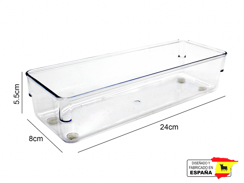 Organizador Cajon Escritorio Versatil 240x80x55 Españoles