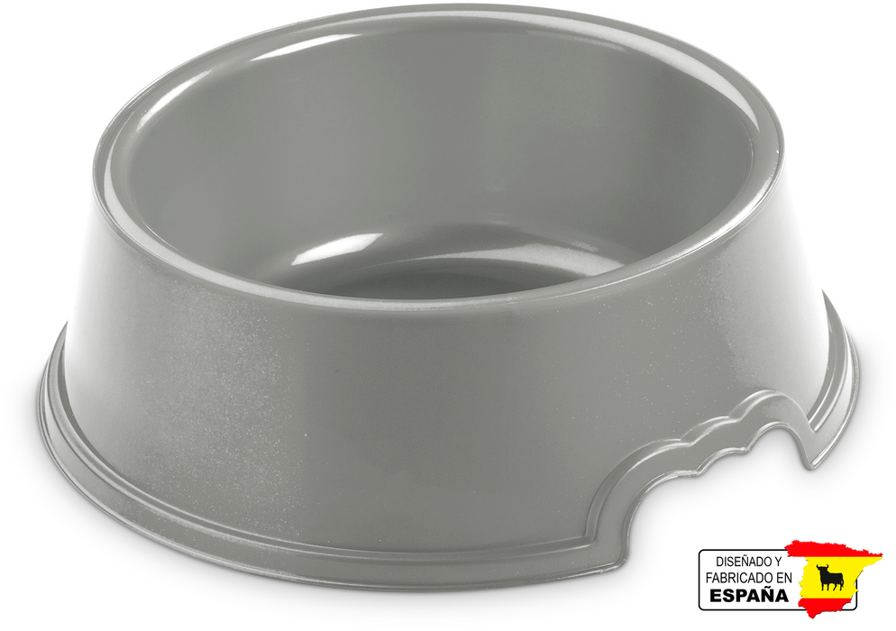Plato Comedero Mascota Perro Gato Hecho en España 1L 21Cm Ø