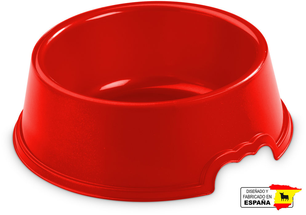 Plato Comedero Mascota Perro Gato Hecho en España 1L 21Cm Ø