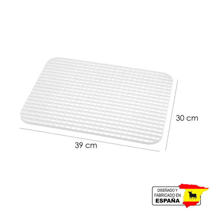 Rejilla Escurridor Fregadero Trastes Cocina Española 39x30x1Cm
