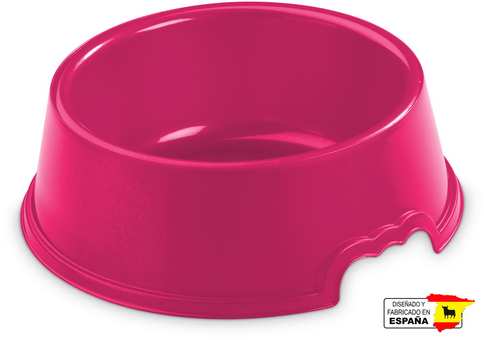 Plato Comedero Mascota Perro Gato Hecho en España 1L 21Cm Ø