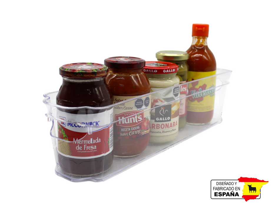 Organizador Refrigerador Bpa Free Españoles 315x110x95 Mm