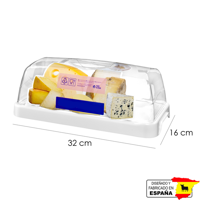 Panera Quesera Multiusos Española BPA Free 32x16x12Cm